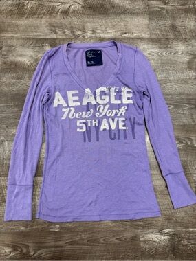 American Eagle Y2K 2000’s Long Sleeve Shirt Size XL